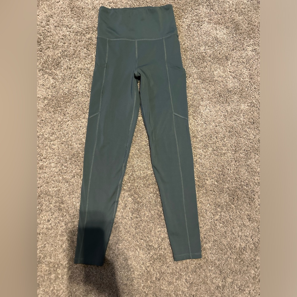 American Eagle The Everything Pocket Legging size XS Regular Green